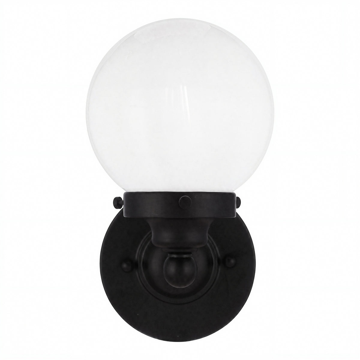 Weston 1 Light Wall Light, Matte Black