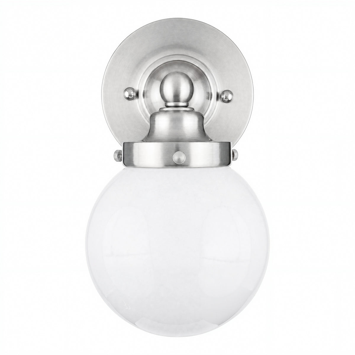 Weston 1 Light Wall Light, Brushed Nickel
