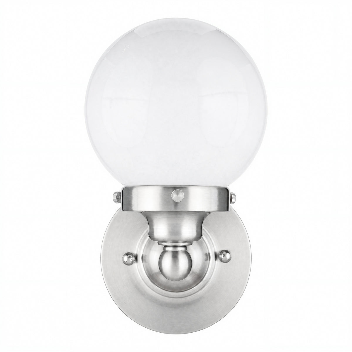 Weston 1 Light Wall Light, Brushed Nickel