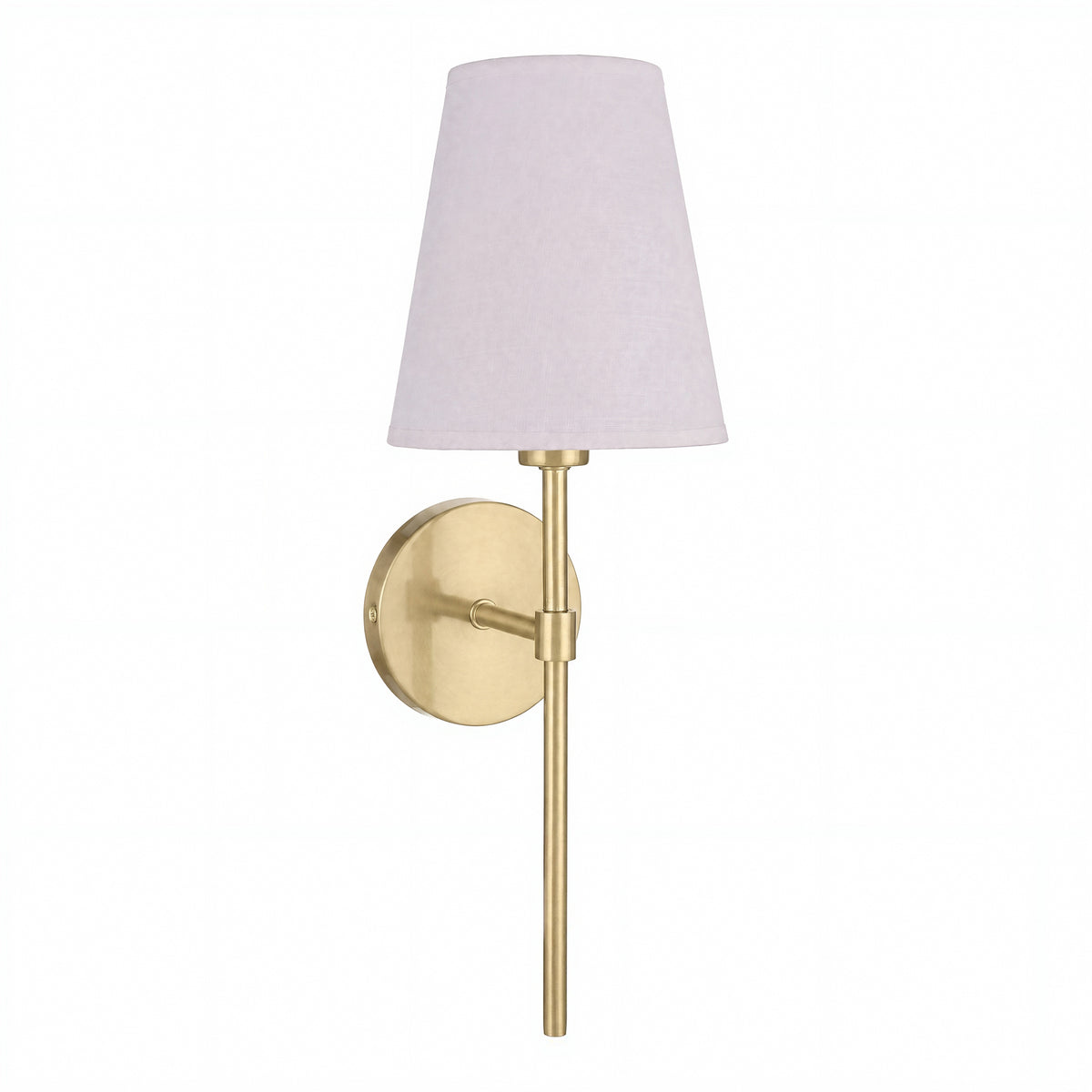 Stirling Wall Light, Satin Brass