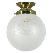 Sheffield 6'' Batten Fix, Polished Brass