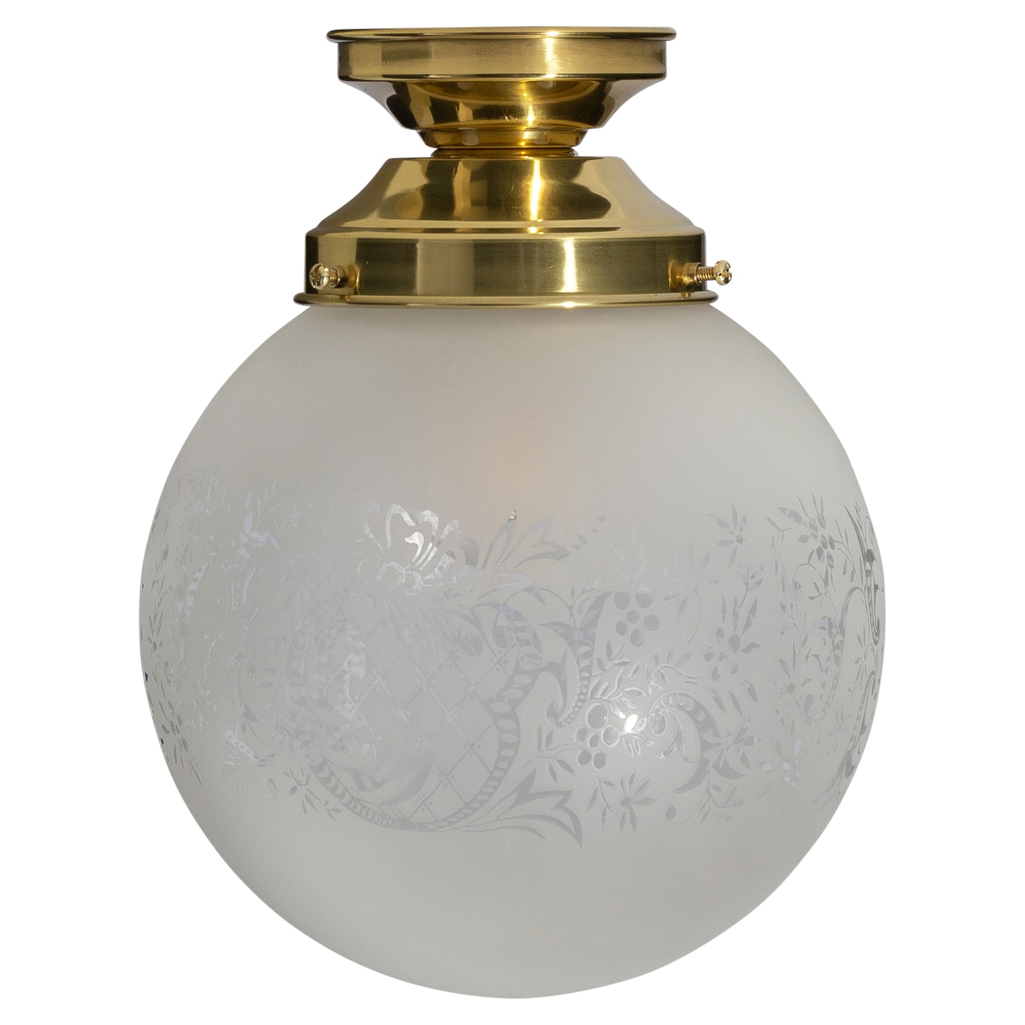 Sheffield 8'' Batten Fix, Polished Brass