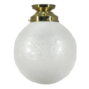 Sheffield 8'' Batten Fix, Polished Brass