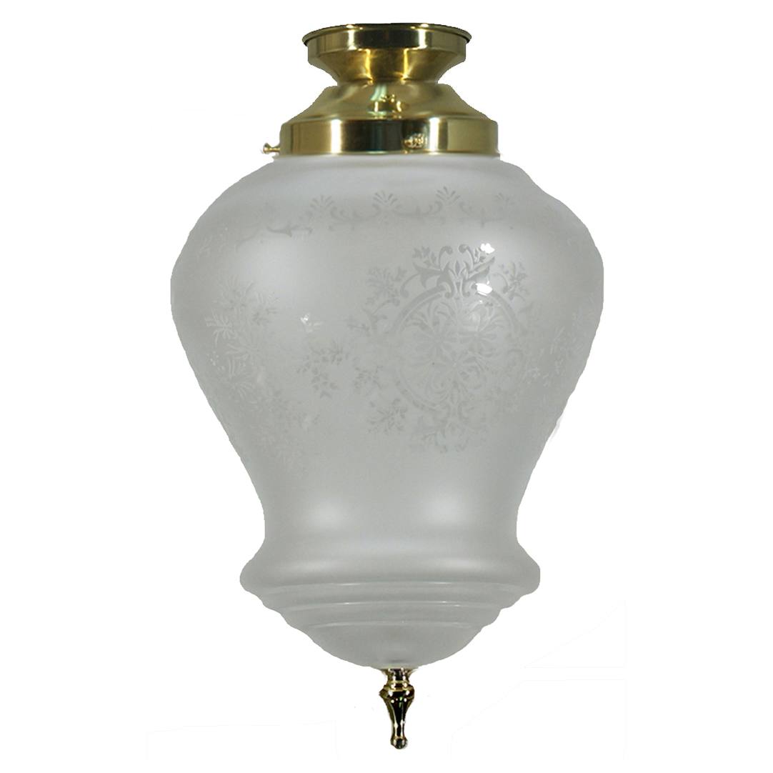 Cambridge Large Batten Fix Polished Brass