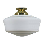 Moulins Opal Matte Batten Fix, Polished Brass