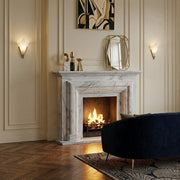 7011 Wall Sconce, Polished Brass