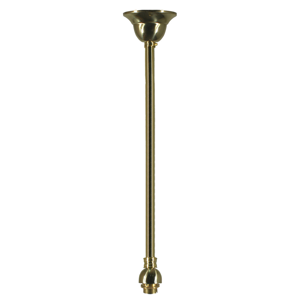 Rod Set 3/4" x 1/2m, Polished Brass