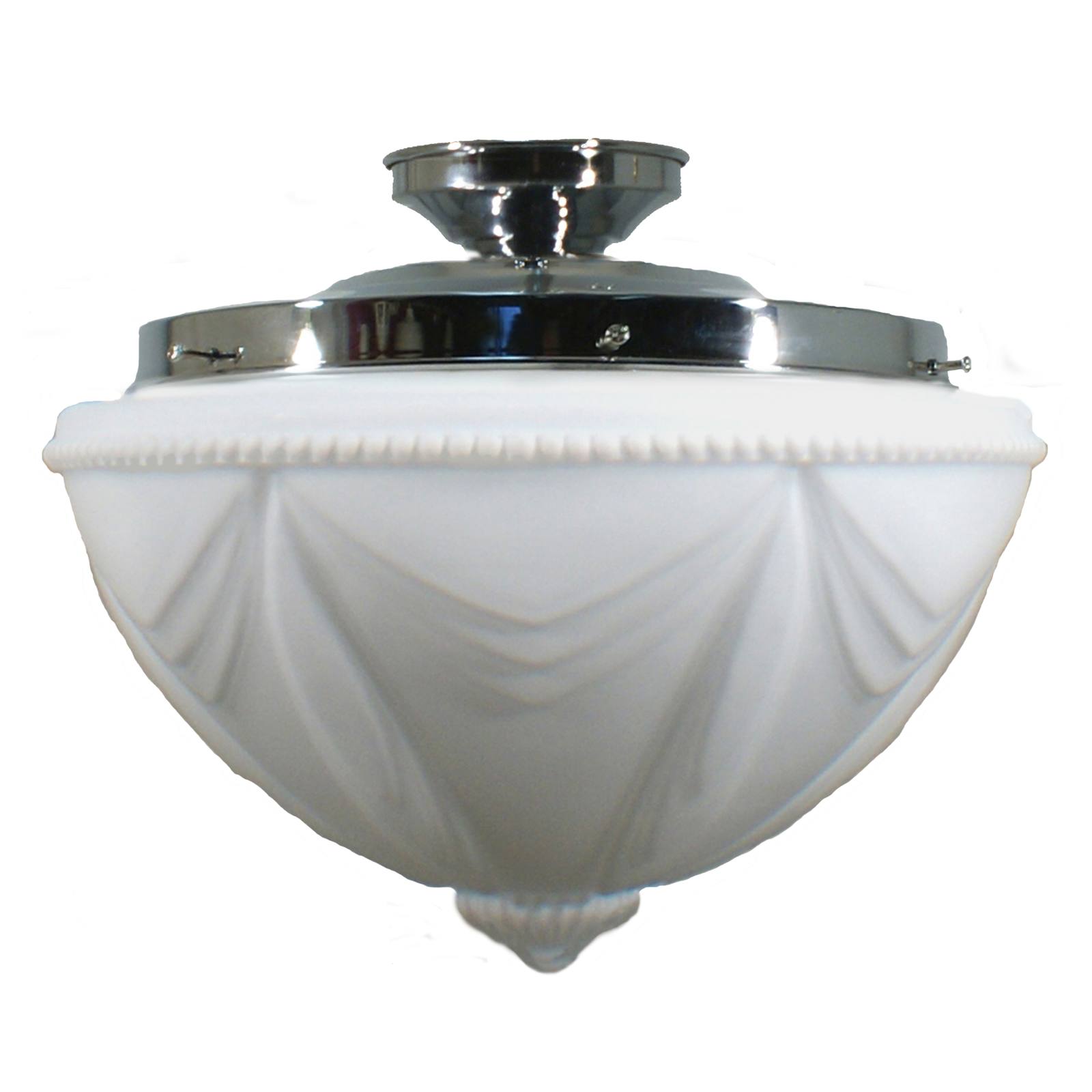 Empire 14'' Opal Matte Batten Fix, Chrome