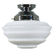 Cannes Opal Matte Batten Fix, Chrome