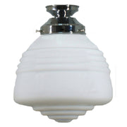 Domec Opal Matte Batten Fix, Chrome