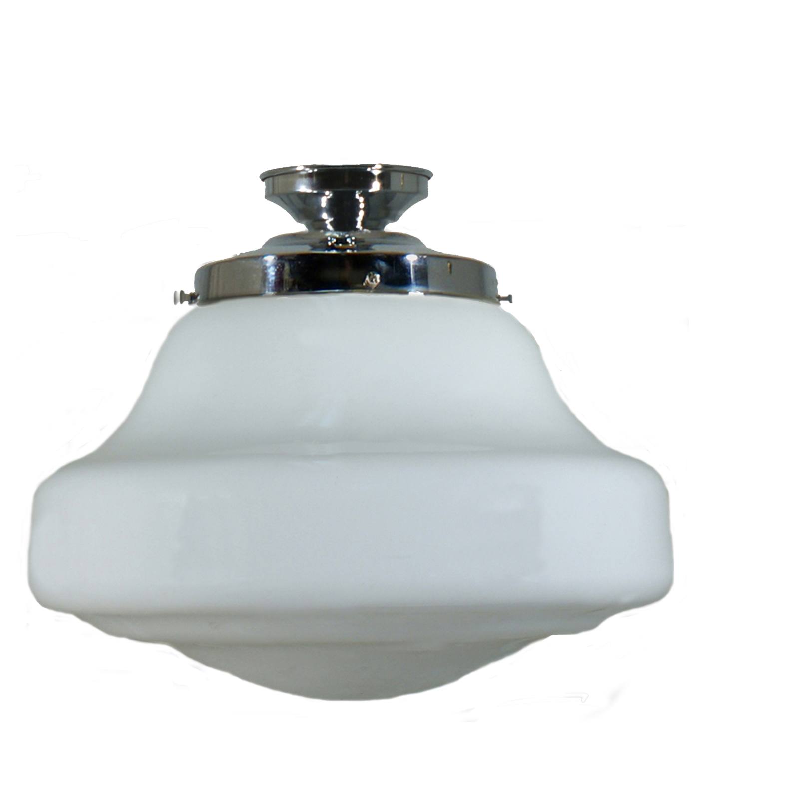 Lincoln Opal Matte Batten Fix, Chrome