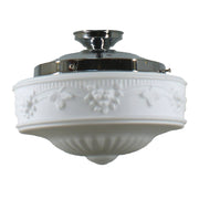 Senator 11'' Opal Matte Batten Fix, Chrome