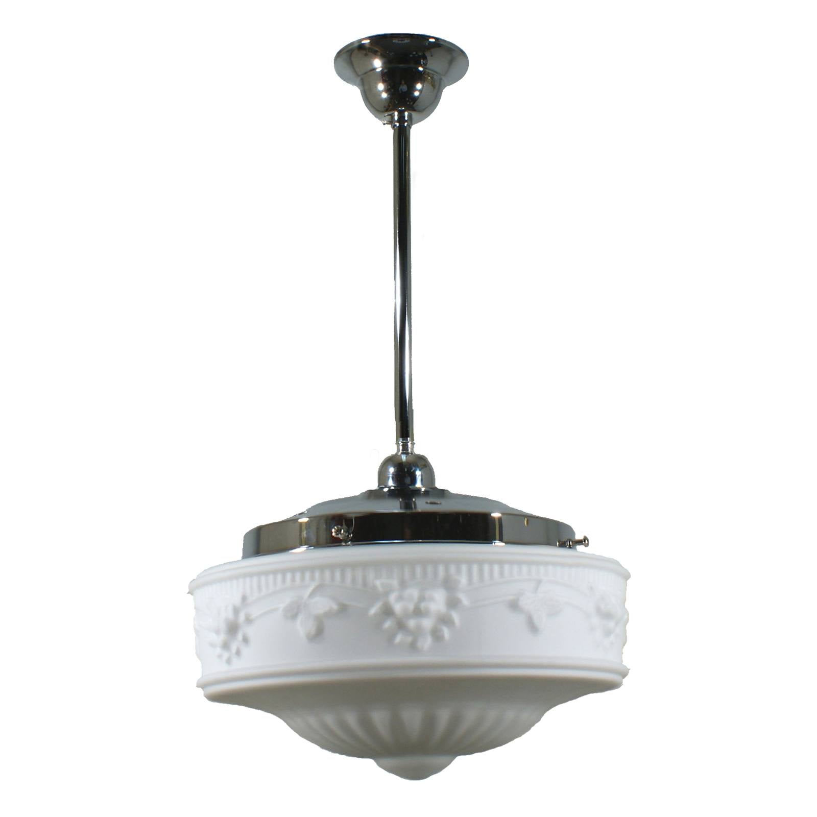 Senator 11'' Opal Matte on Rod Set 1/2'' x 1/2m, Chrome