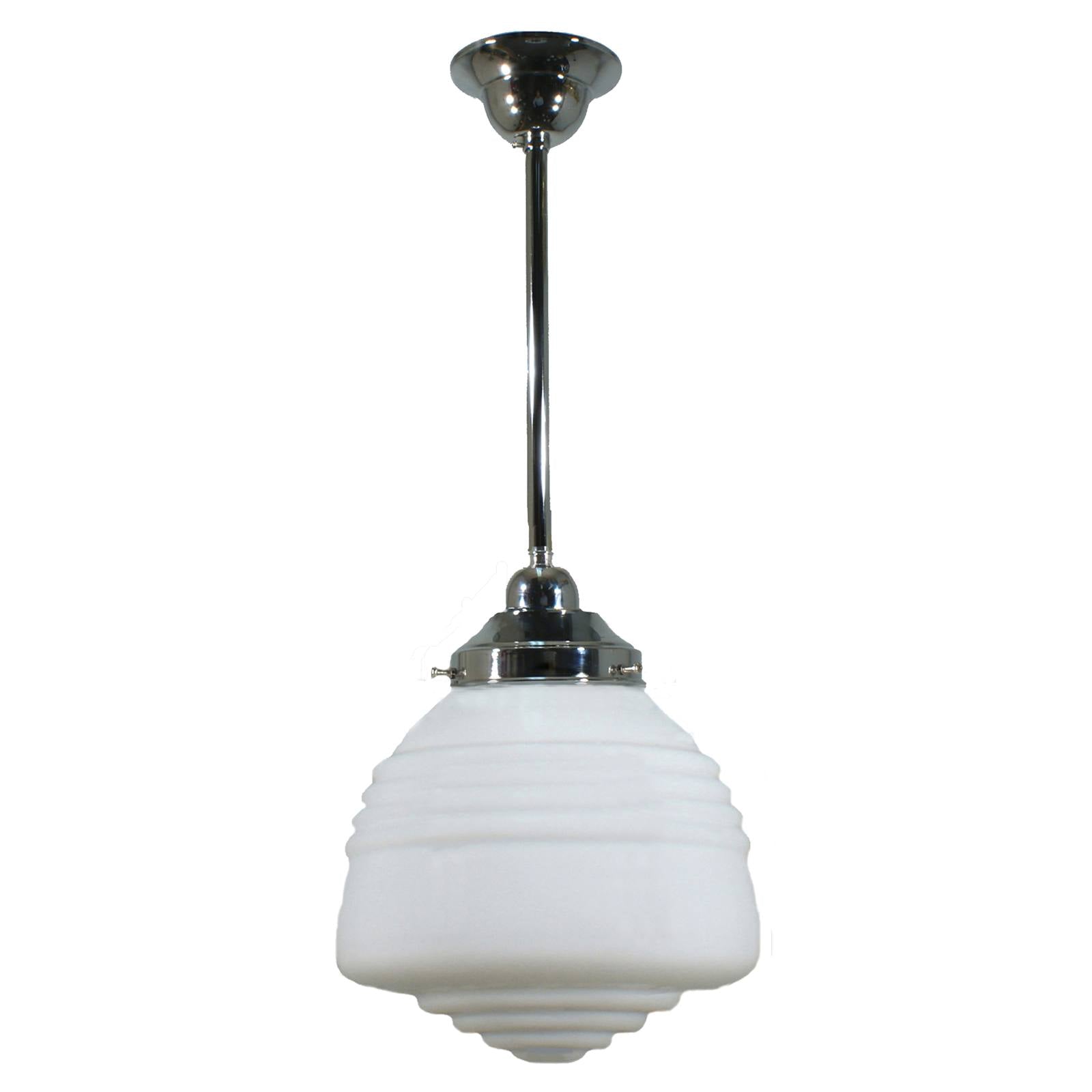 Domec Opal Matte on Rod Set 1/2'' x 1/2m, Chrome