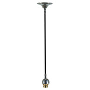 Cloth Cord Suspension Black Cord, Chrome