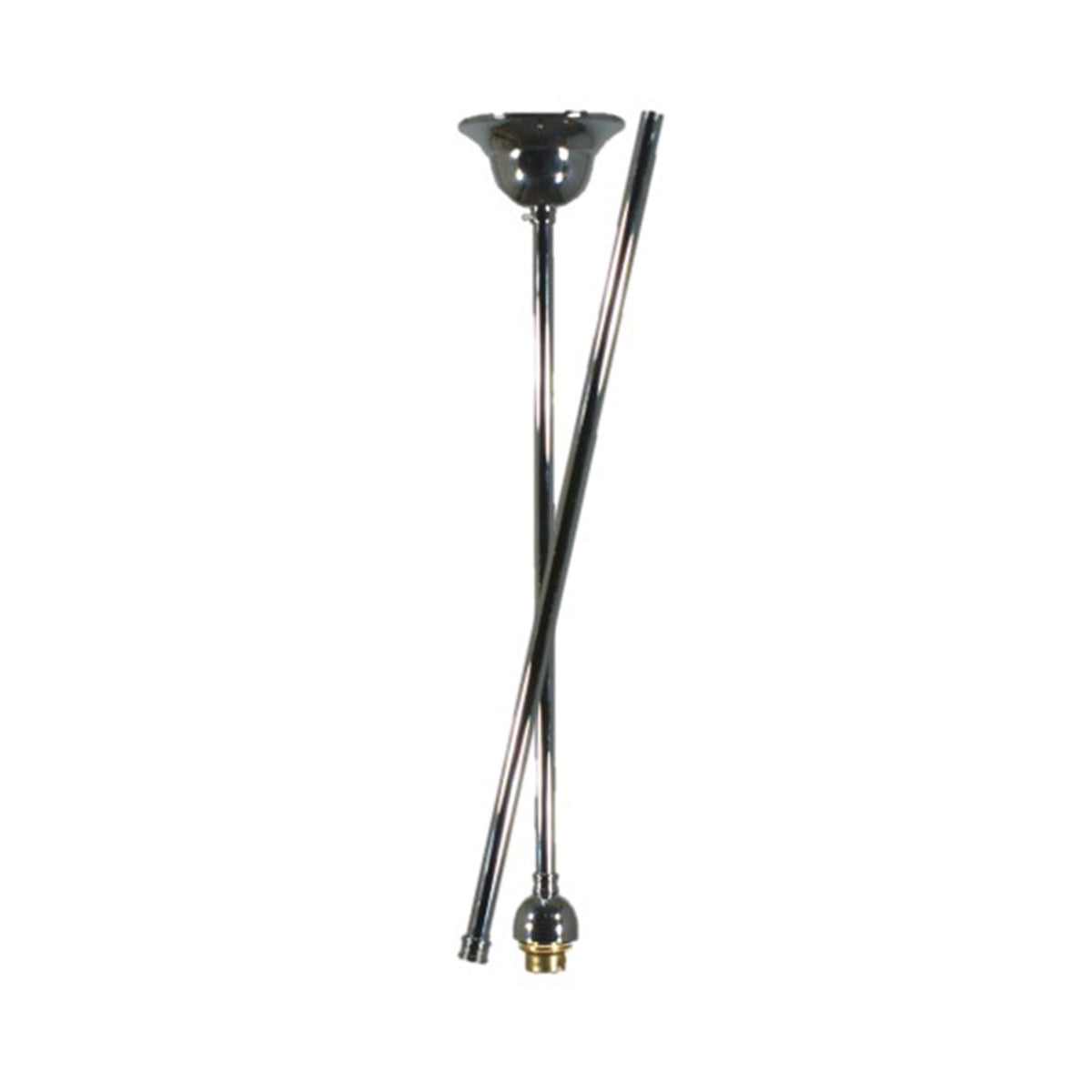 Rod Set 1/2"x 1m (2pc), Chrome