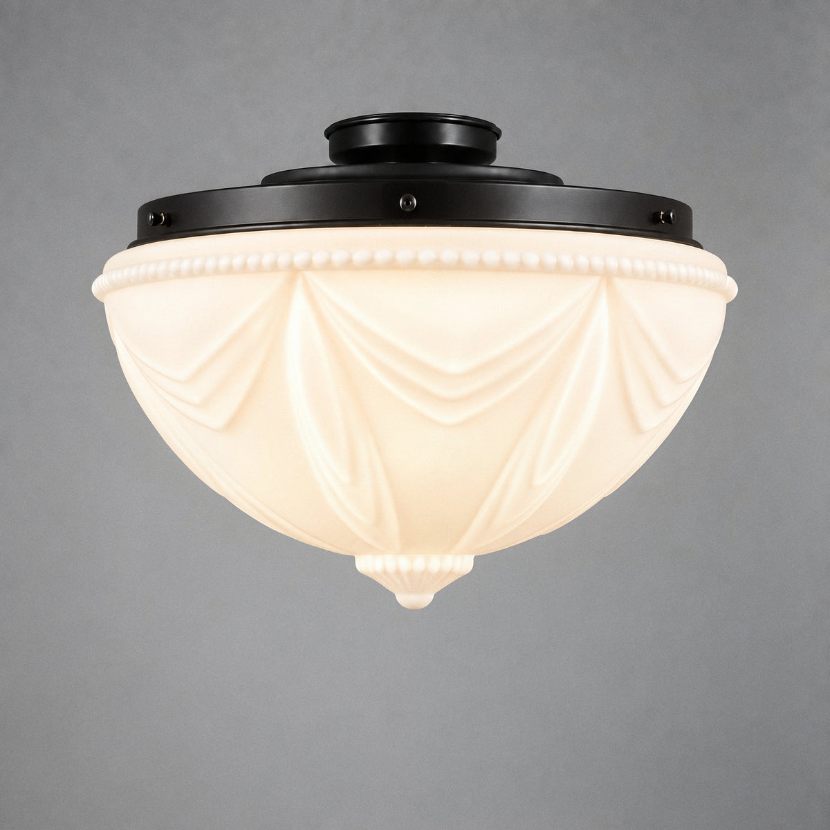 Empire 14'' Opal Matte Batten Fix, Patina