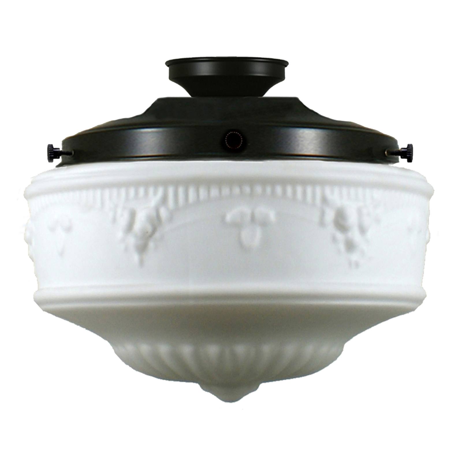 Senator 14'' Opal Matte Batten Fix, Patina