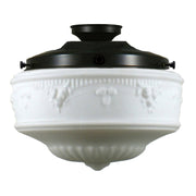 Senator 14'' Opal Matte Batten Fix, Patina