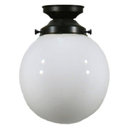 Sphere 6'' Opal Gloss Batten Fix, Patina