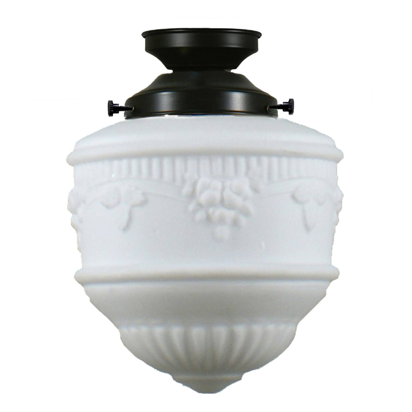 Senator 8'' Opal Matte Batten Fix, Patina