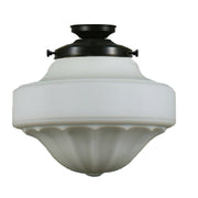 Derby 13'' Opal Matte Batten Fix, Patina