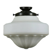 Derby 13'' Opal Matte Batten Fix, Patina
