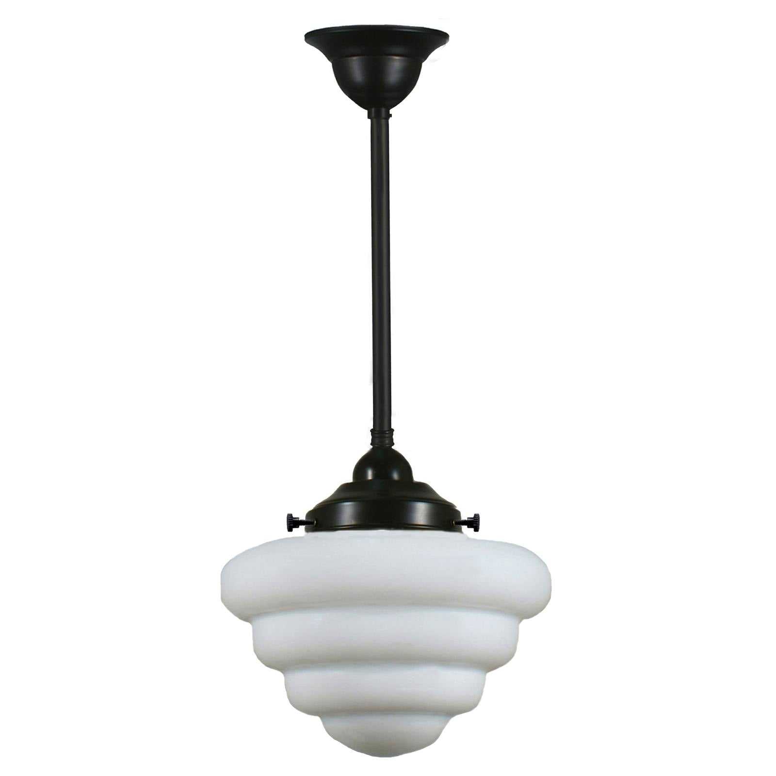 Beehive Opal Matte on Rod Set 1/2'' x 1/2m, Patina