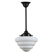 Beehive Opal Matte on Rod Set 1/2'' x 1/2m, Patina