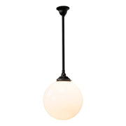 Sphere 12'' Opal Gloss on Rod Set 3/4'' x 1/2m, Patina