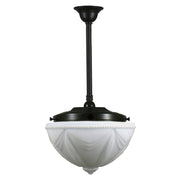 Empire 14'' Opal Matte on Rod Set 3/4'' x 1/2m, Patina