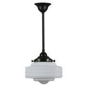 Detroit 8'' Opal Matte on Rod Set 1/2" x 1/2m, Patina