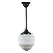 Senator 8'' Opal Matte on Rod Set 1/2'' x 1/2m, Patina