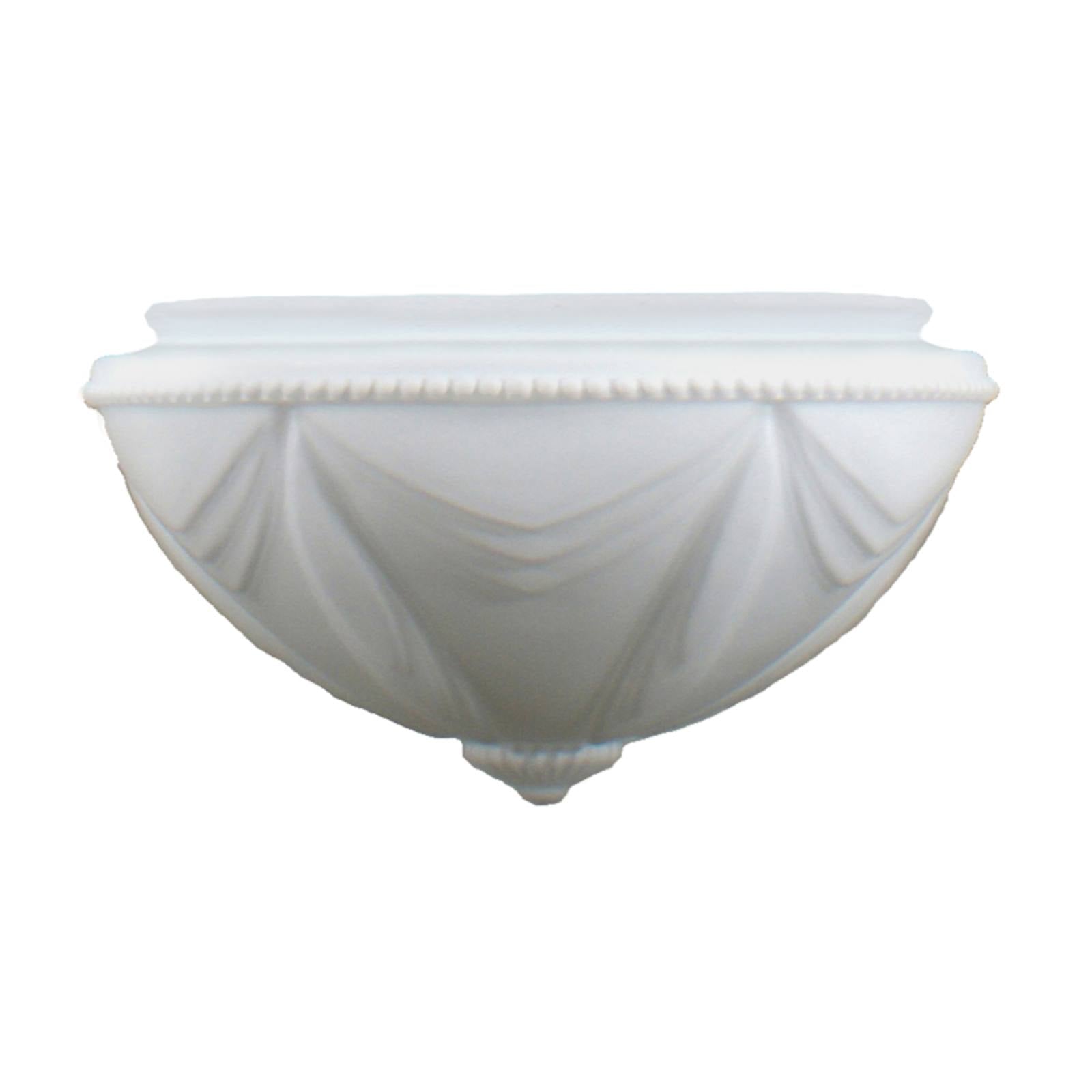 Empire 14" Glass Shade 12 1/4" Fitter, Opal Matte