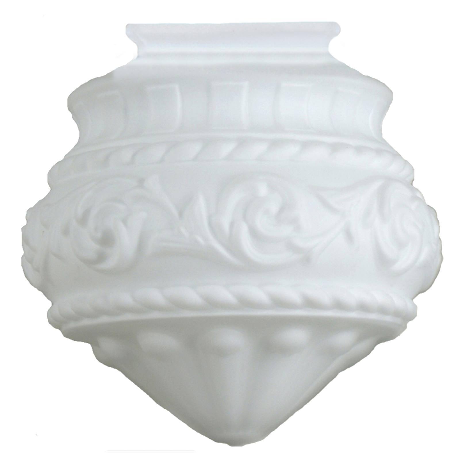 Premier 8" Glass Shade 4 1/4" Fitter, Opal Matte