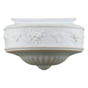 Senator 14" Glass Shade 12 1/4" Fitter, Opal Matte