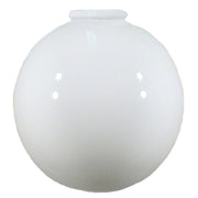 Sphere 12" Glass Shade 4 1/4" Fitter, Opal Gloss