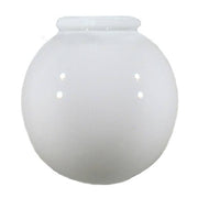 Sphere 6" Glass Shade 3 1/4" Fitter, Opal Gloss