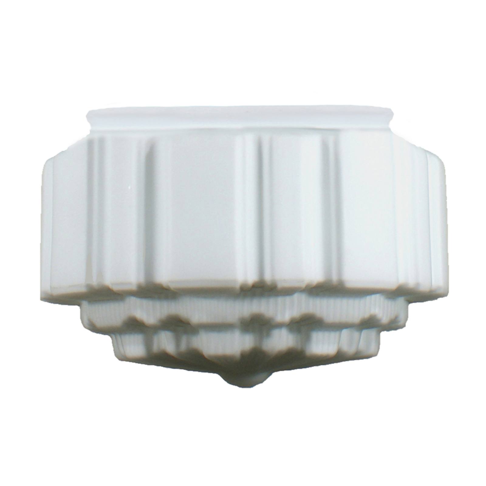 St Kilda 14" Glass Shade 12 1/4" Fitter, Opal Matte