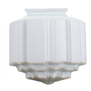 St Kilda 8" Glass Shade 4 1/4" Fitter, Opal Matte