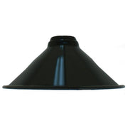 Edwardian 250mm Metal Shade 29mm Hole, Black