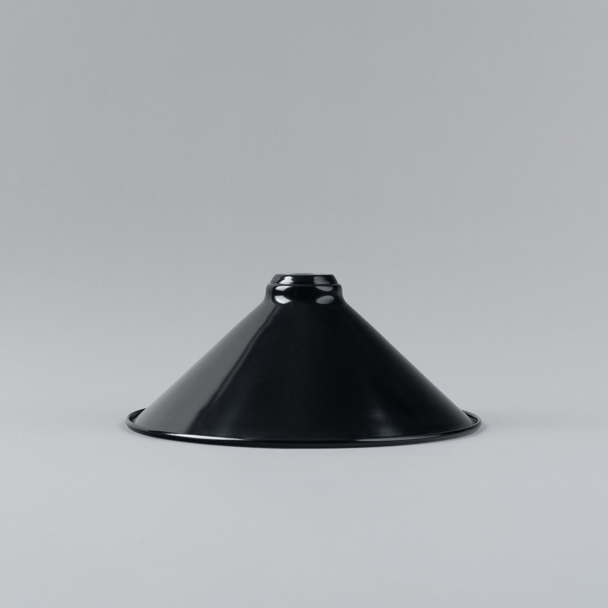 Edwardian 390mm Metal Shade 29mm Hole, Black