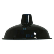 Warehouse 300mm Metal Shade 29mm Hole, Black