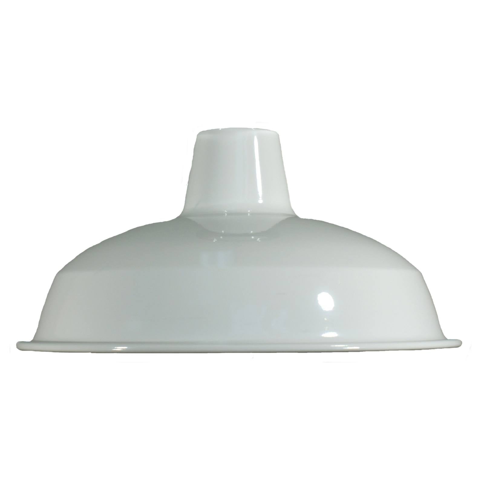 Warehouse 300mm Metal Shade 29mm Hole, White