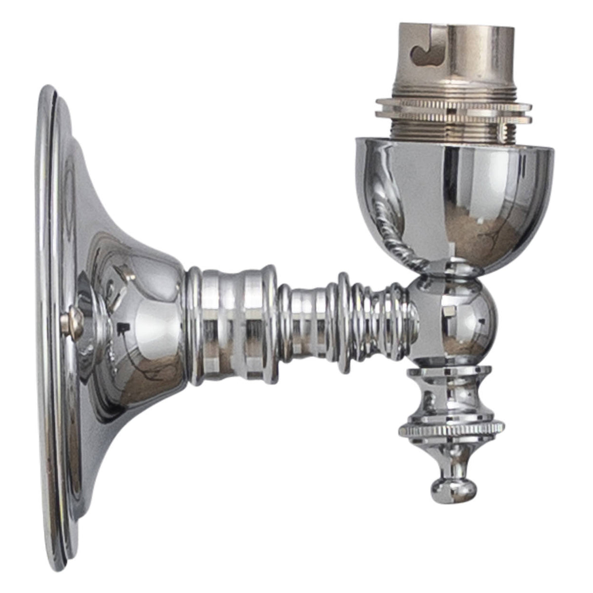 Koscina 1 Light Wall Bracket, Chrome Frame Only