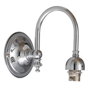Loxton 1 Light Wall Bracket, Chrome Frame Only