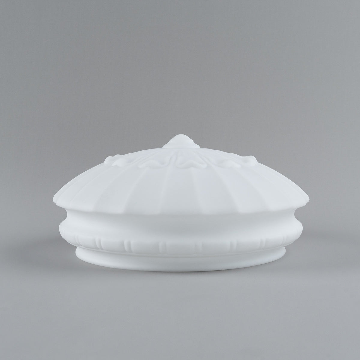 Chelsea 14" Glass Shade 12 1/4" Fitter, Opal Matte