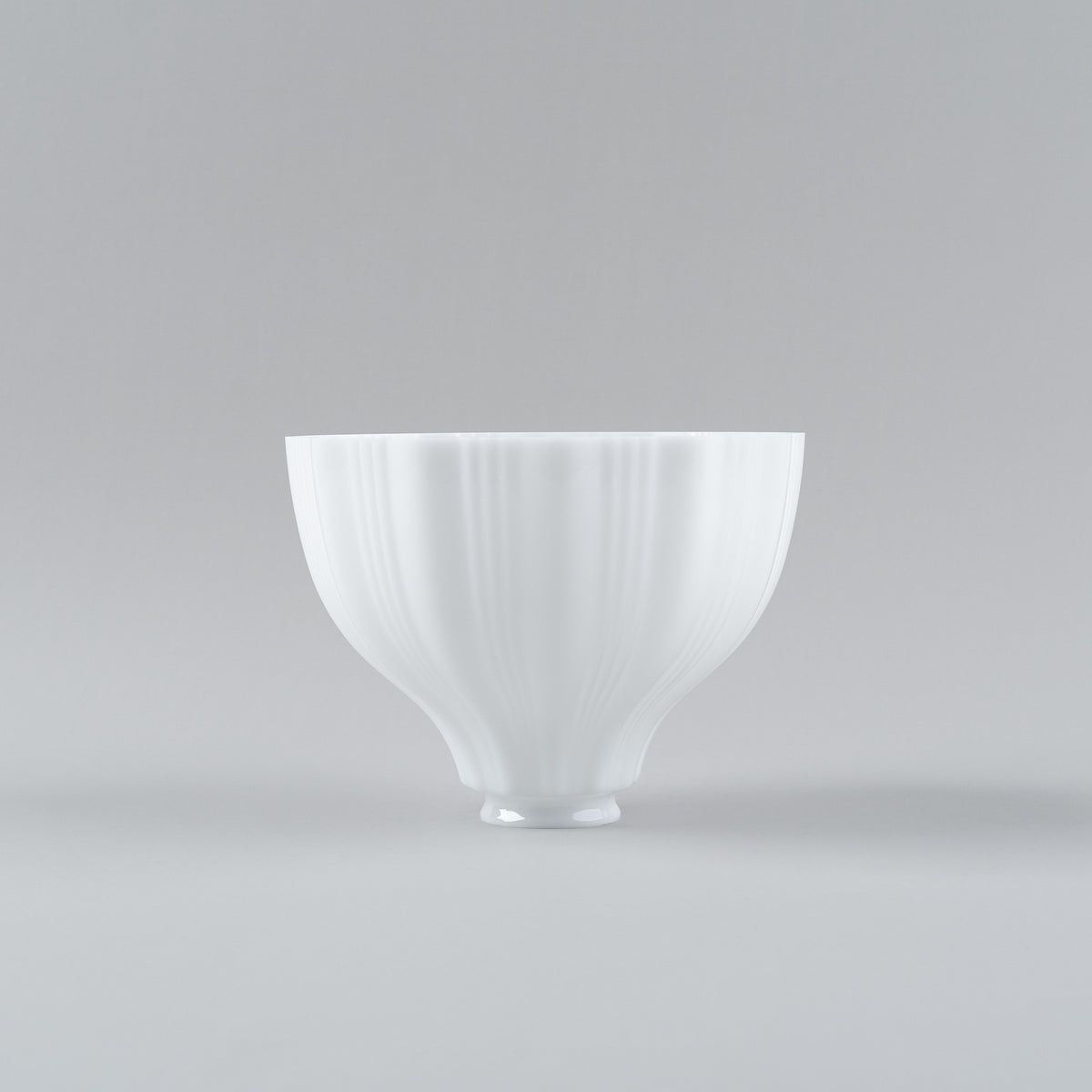 Railway Large Glass Shade 2 1/4" Fitter, Opal Gloss