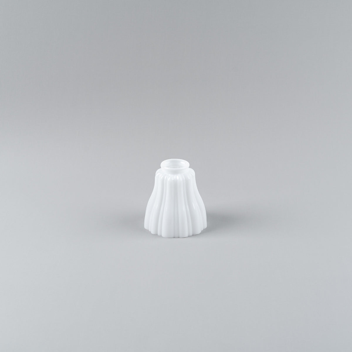 Railway Small Glass Shade 2 1/4" Fitter, Opal Gloss