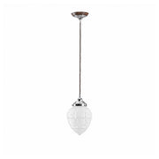 Asheville w Cloth Cord Suspension, Chrome